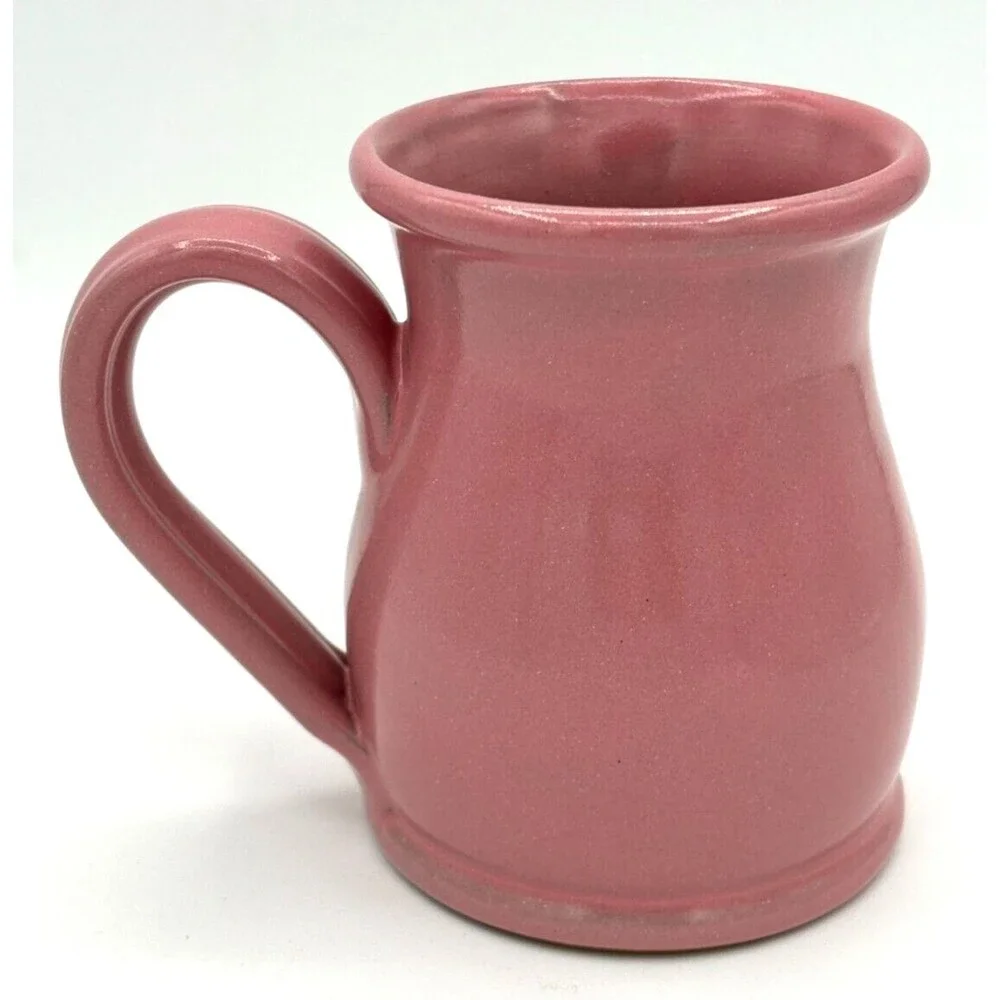 2016 DENEEN POTTERY Stoneware Mug Cup Reba's Ranch House‎ Branded Hand-Thrown